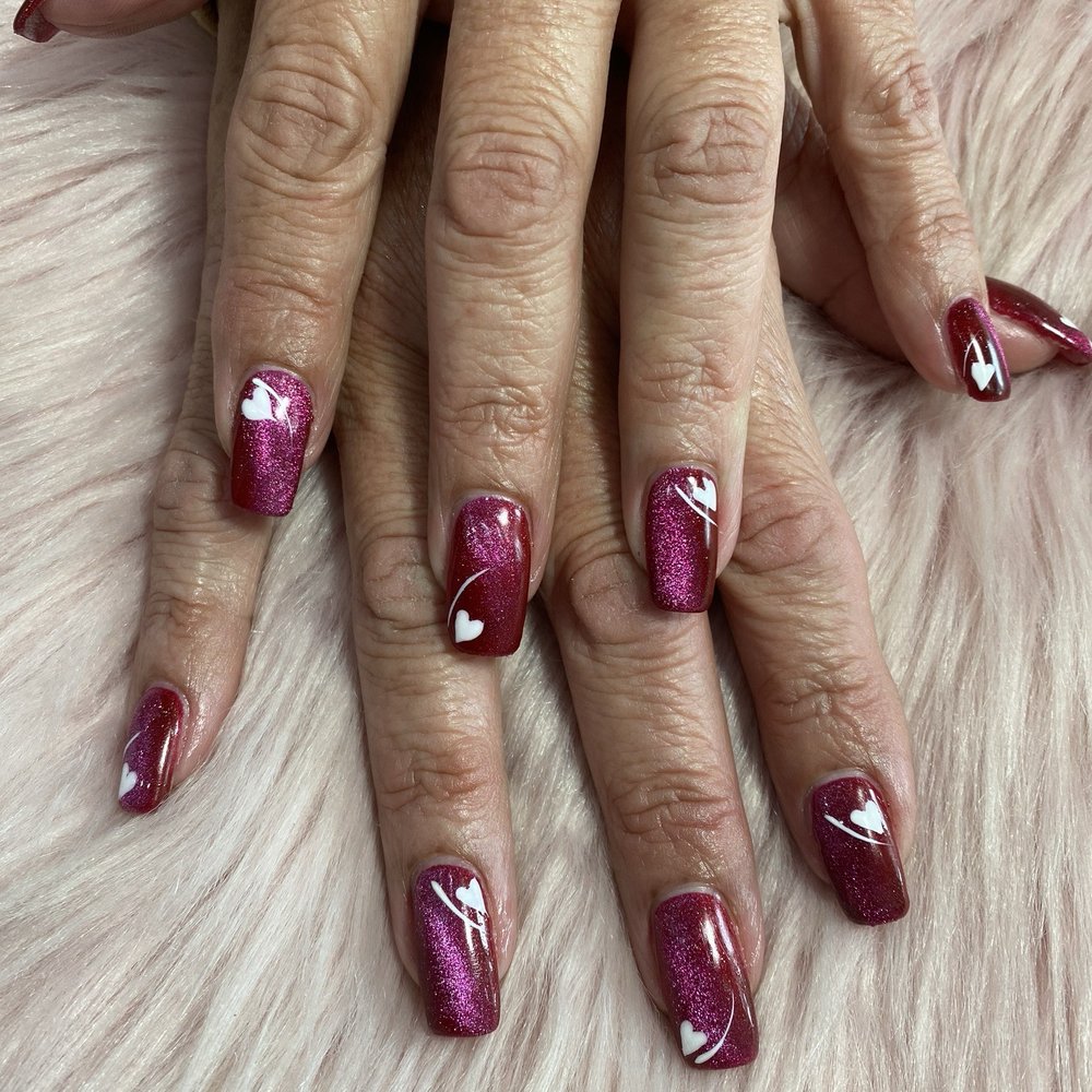 2025 Valentines design by Tammy at Trinity Nails in Upland, CA. 2025 Valentines design by Tammy at Trinity Nails in Upland, CA.