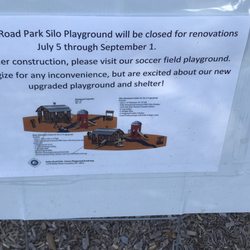 Bailey Road Park - Larger back playground under renovations for the entire summer 2017! Who plans these things??