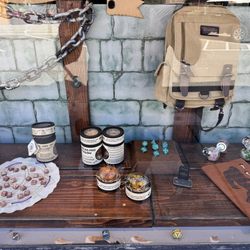 Terra Ven - Window display featuring dice