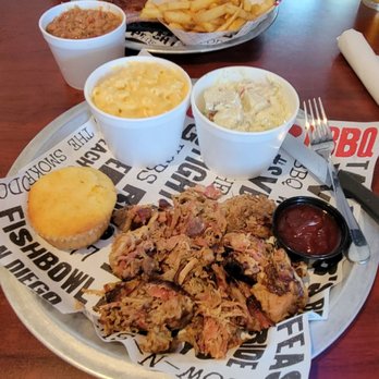 Cali BBQ - Pulled pork plate w/ potato salad & mac n chs - Barbeque Near Me - Spring Valley, California Cali BBQ - Pulled pork plate w/ potato salad & mac n chs - Barbeque Near Me - Spring Valley, California