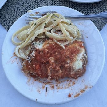Mezzo Bistro Italiano - Chicken Parmesan with Alfredo - Italian Near Me - Las Vegas, Nevada