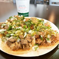 Taqueria De Anda - Brea - All the words will bleed from me And I will think no more Tacos Carnitas & Lengua from #taqueriadeanda