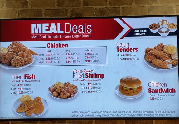 Menu photo 2 Krispy Krunchy Chicken Plymouth, MI Menu photo 2 Krispy Krunchy Chicken Plymouth, MI