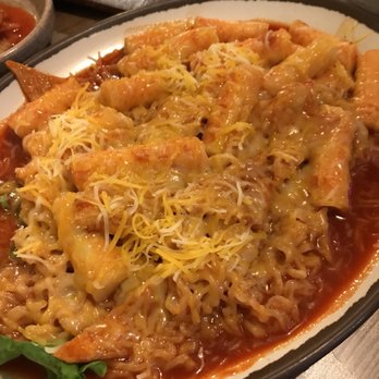 JCD Korean Restaurant - tteokbokki with cheese and ramen, a definite must have! - Korean Near Me - Beaverton, Oregon