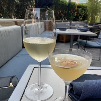 Marsh House - White wine and silver mustang cocktail - Southern Near Me - Nashville, Tennessee