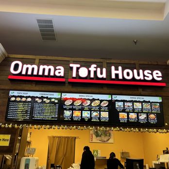 Omma Tofu House - Menu. - Korean Near Me - Arcadia, California