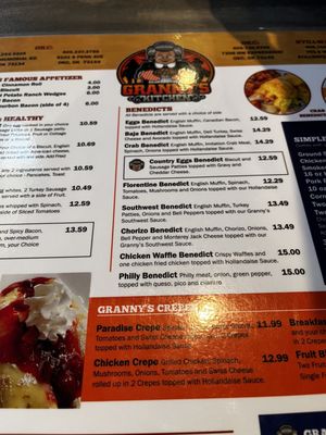 Menu photo 2 Granny’s Kitchen Oklahoma City, OK