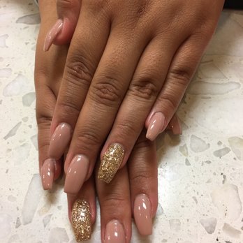Posh Nails & Spa - Hard gel coffin shape! Love Love Love it - Waxing Near Me - Riverside, California Posh Nails & Spa - Hard gel coffin shape! Love Love Love it - Waxing Near Me - Riverside, California