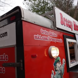 Front of the food trailer