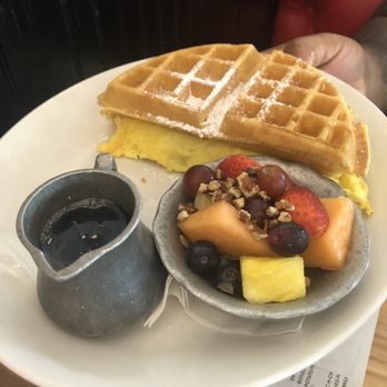 Katz's - Waffle sandwich, pretty good - Delis Near Me - Shenandoah, Texas
