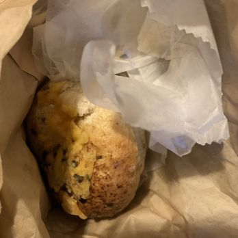 Black Kite Coffee - Bagel Ball, bagel stuffed with cream cheese, roasted red peppers & scallions. - Coffee & Tea Near Me - Toledo, Ohio Black Kite Coffee - Bagel Ball, bagel stuffed with cream cheese, roasted red peppers & scallions. - Coffee & Tea Near Me - Toledo, Ohio