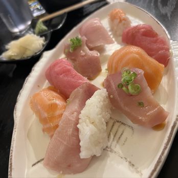Koi Sushi - 9/9/25 FYI. Lunch special 10 pc nigiri; see the rice to fish ratio - Sushi Bars Near Me - Incline Village, Nevada Koi Sushi - 9/9/25 FYI. Lunch special 10 pc nigiri; see the rice to fish ratio - Sushi Bars Near Me - Incline Village, Nevada