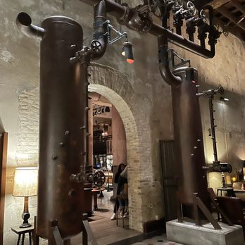 Hotel Emma - Decor inside the bar - Hotels Near Me - San Antonio, Texas