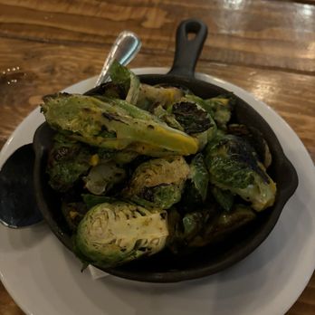 Pint + Jigger - Pan roasted Brussels sprouts - Beer Bar Near Me - Honolulu, Hawaii