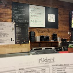 Midori Sushi - Menu