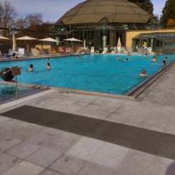 Kurpark - A very large lap pool with neck and back massage at other end.