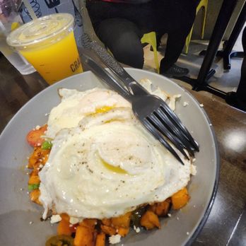 Crack’d Kitchen and Coffee - Sunny chorizo bowl - Breakfast & Brunch Near Me - Plantation, Florida Crack’d Kitchen and Coffee - Sunny chorizo bowl - Breakfast & Brunch Near Me - Plantation, Florida