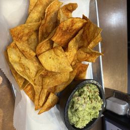 Guacamole and Chips Guacamole and Chips