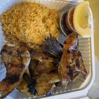 Tony's Barbecue - Salmon.  Large portions so don't order too much - Barbeque Near Me - Diamond Bar, California