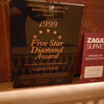 Scalini Fedeli - Awards, well deserved! - Italian Near Me - New York, New York