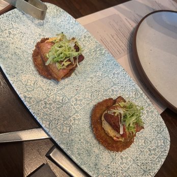 Yardbird - Fried green tomatoes appetizer - Southern Near Me - Dallas, Texas