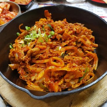 Sa Rit Gol - Grilled spicy pork () - Korean Near Me - Fort Lee, New Jersey Sa Rit Gol - Grilled spicy pork () - Korean Near Me - Fort Lee, New Jersey