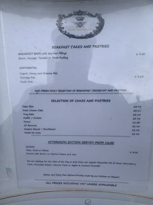 Menu photo 1 Milk and Honey Cafe Edinburgh, EDH