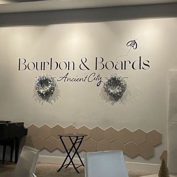 Bourbon & Boards - the bar and seating area - Bars Near Me - St. Augustine, Florida