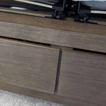 Ashley Store - Overlap where drawer was put in incorrectly. - Furniture Stores Near Me - Madison, Tennessee