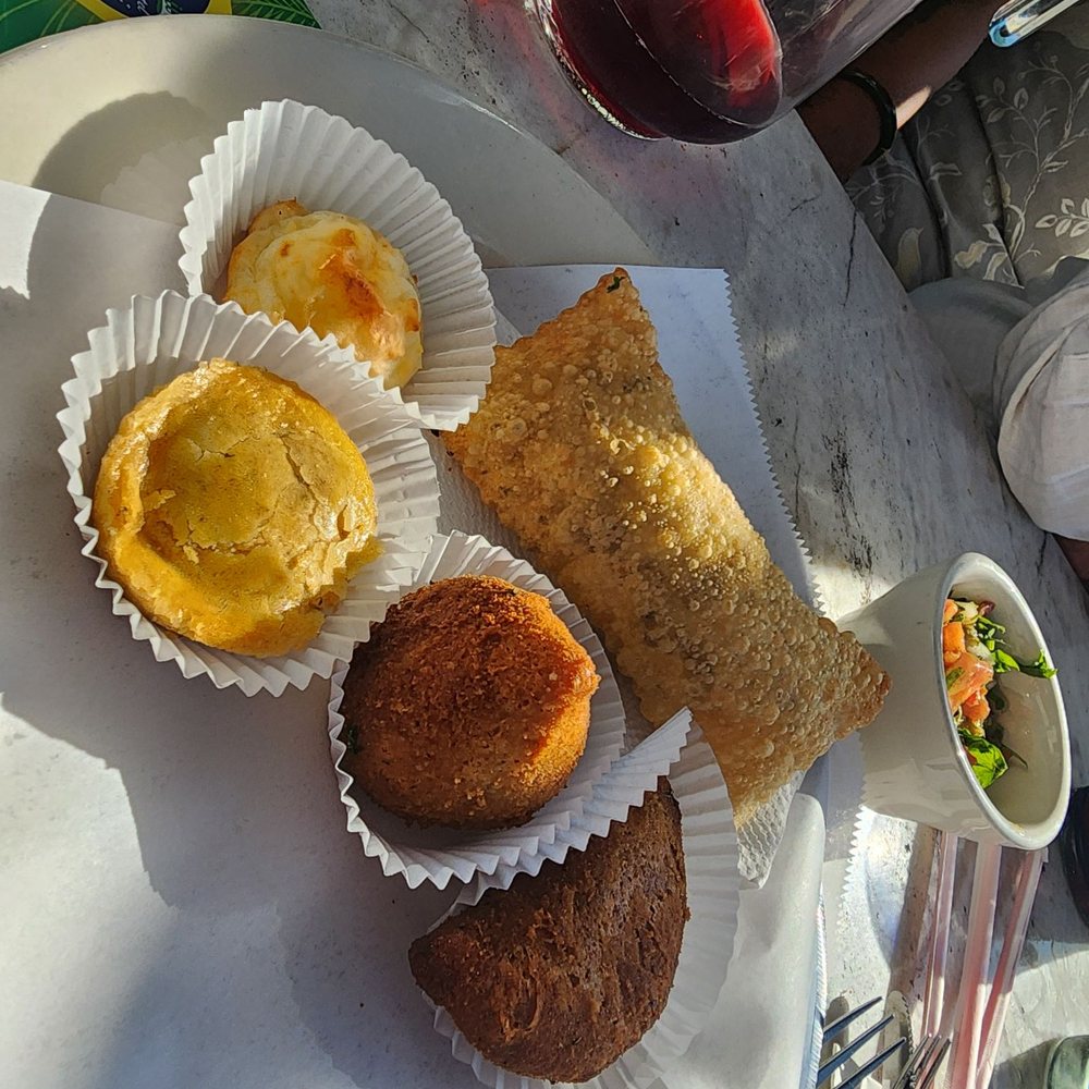Cafe Brasil - 1 of each empanada - Brazilian Near Me - Los Angeles, California