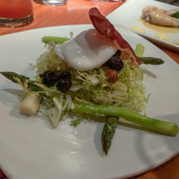 La Casa Sena - Asparagus Frisee Salad - Mediterranean Near Me - Santa Fe, New Mexico