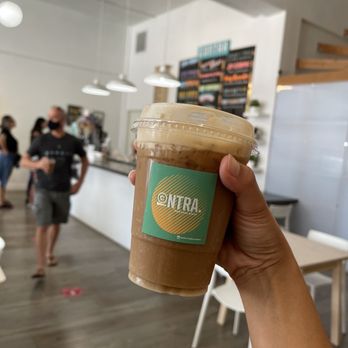 Contra Coffee & Tea - Slow Bloom to go! - Coffee & Tea Near Me - Orange, California