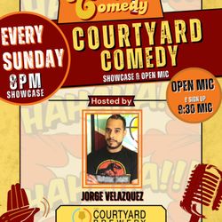 Craft Comedy - Courtyard Comedy Showcase & Open Mic at Courtyard Brewery
Every Sunday, 8pm