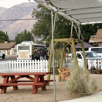 Tacos Los Hermanos - IOU Park adjacent to the taco truck - Mexican Near Me - Lone Pine, California Tacos Los Hermanos - IOU Park adjacent to the taco truck - Mexican Near Me - Lone Pine, California