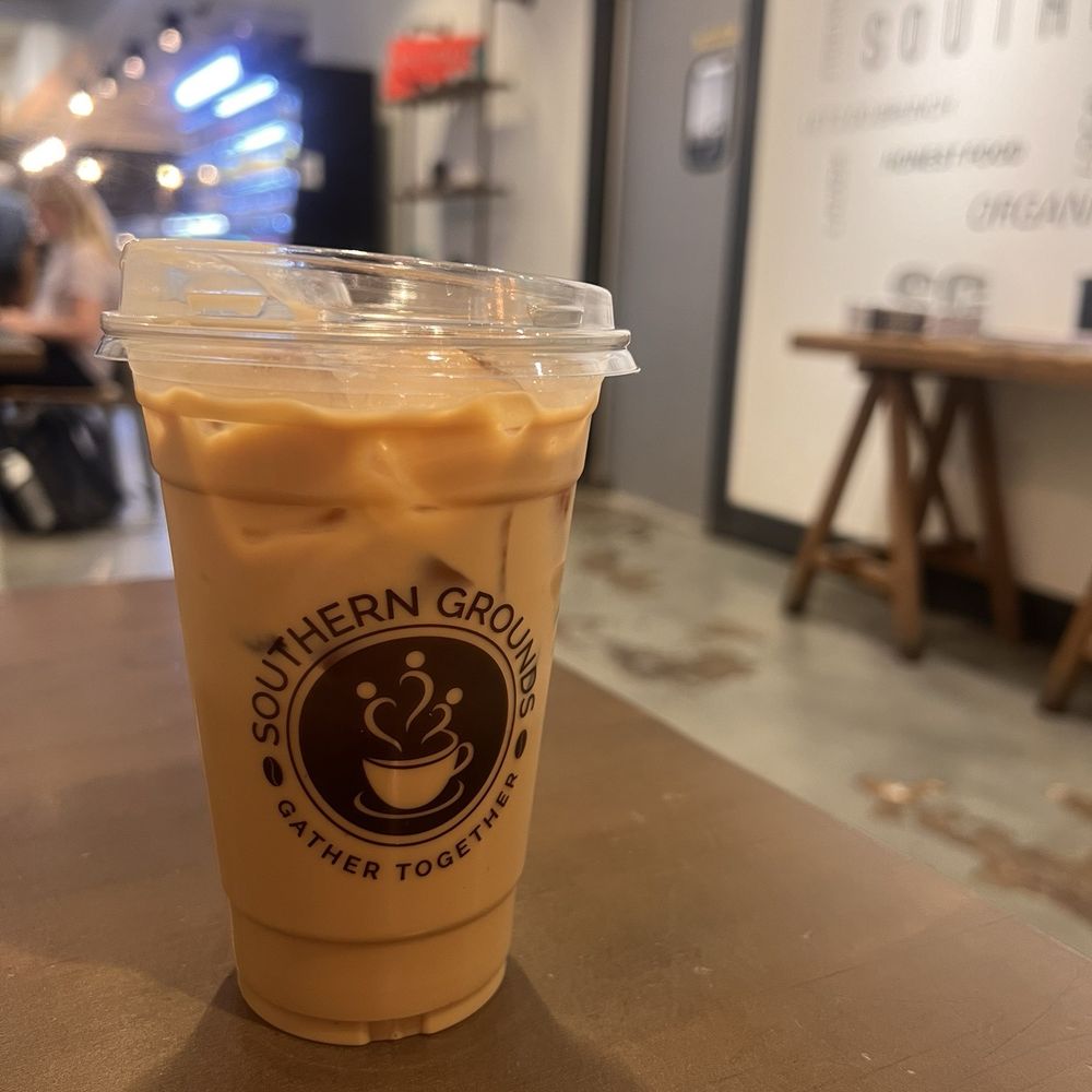 Southern Grounds - Large iced latte - Cafes Near Me - Jacksonville, Florida Southern Grounds - Large iced latte - Cafes Near Me - Jacksonville, Florida