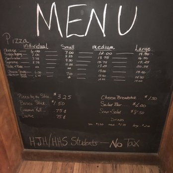 Pizza On Broadway - a menu on a blackboard - Pizza Near Me - Hooker, Oklahoma Pizza On Broadway - a menu on a blackboard - Pizza Near Me - Hooker, Oklahoma