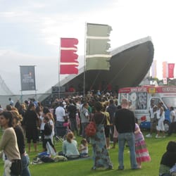 Lloyd Park - Main stage at Croydon's summer festival.