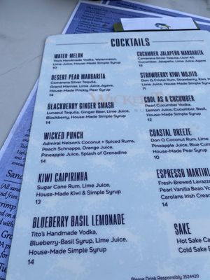 Menu photo 8 Wicked Tuna Murrells Inlet, SC