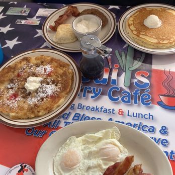 Biscuits Country Cafe - Classic American food. If you have sweet tooth, check out their popular pineapple upside down pancake. - Breakfast & Brunch Near Me - Tucson, Arizona