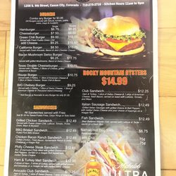 Chelsey's - Food menu