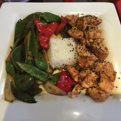 KKYO Sushi - Light Teriyaki salmon, really delicious!