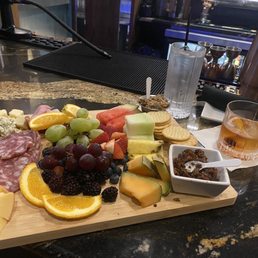 OMG!   This is the SMALL Charcuterie!   Best kept secret in Ft Smith.  And you won't find a better smoked old fashion