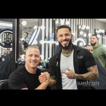 Classic Cuts Barber Shop - Photo with Jay before the hairstyle change. - Barbers Near Me - San Diego, California