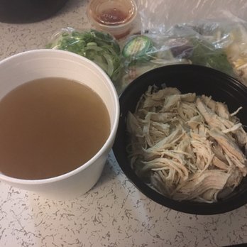 Pho Kitchen - Chicken pho ( to go order) with flat noodles - Vietnamese Near Me - San Diego, California Pho Kitchen - Chicken pho ( to go order) with flat noodles - Vietnamese Near Me - San Diego, California