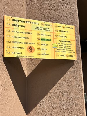 Menu photo 2 Tito's Tacos Culver City, CA Menu photo 2 Tito's Tacos Culver City, CA