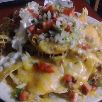 Taco Grill - Nachos con pastor...they're a delicious mountain...to be shared! - Mexican Near Me - Westminster, California