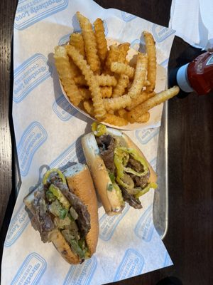 Brotherly Love Cheesesteaks by null