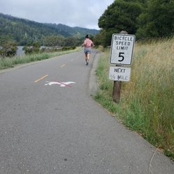 Sawyer Camp Trail - Finally open again. 1.5 miles is better than zero.