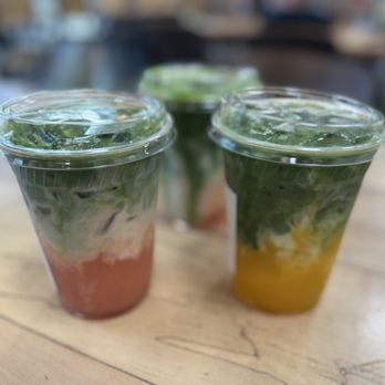 Playback Coffee - Guava matcha and mango matcha latte - Coffee & Tea Near Me - San Jose, California