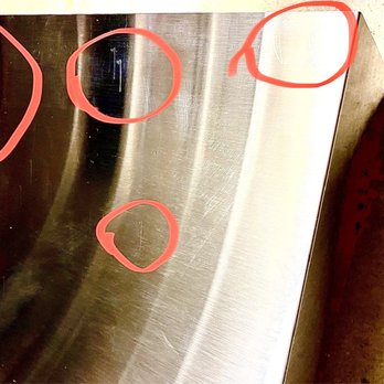 Howard's Appliances & Mattresses - Tool mark scratches tot he chimney - Appliances Near Me - Murrieta, California